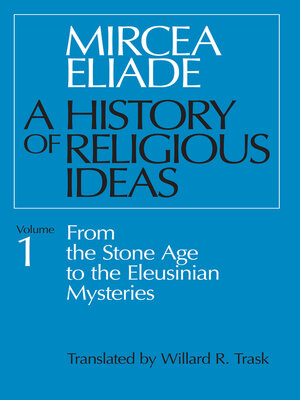 cover image of A History of Religious Ideas Volume 1